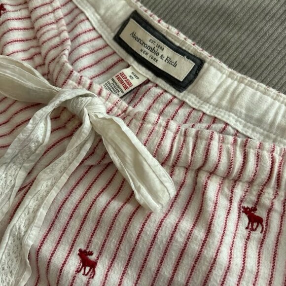 Y2K Abercrombie & Fitch Moose Pajama Shorts - Picture 2 of 2
